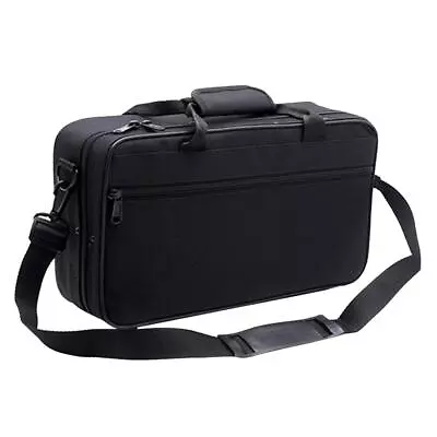 Clarinet Case Black Clarinet Bag Adjustable Strap Thick Padded Nice Zipper • $21.33