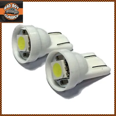 501 T10 LED W5W Sidelight Interior Number Plate Bulbs X2  • £3.95