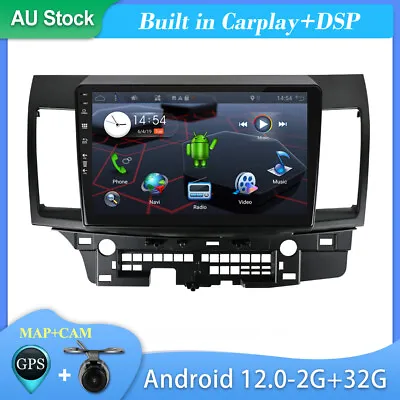 $228.99 • Buy  10.1  Double 2 Din Car Stereo GPS Navi For Mitsubishi Lancer BT FM+AM Head Unit
