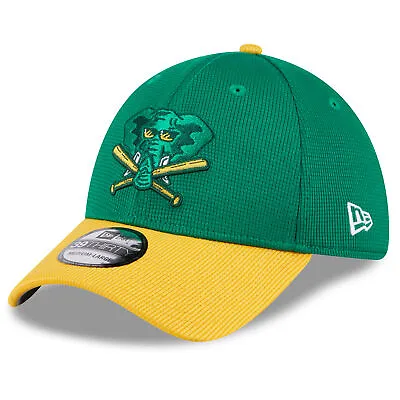 Men's New Era  Kelly Green Oakland Athletics 2024 Batting Practice 39THIRTY Flex • $36.99