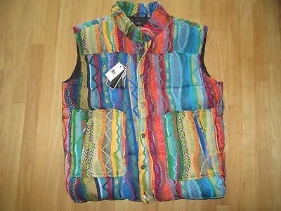 16b/nwt Men's Coogi Puffer Vest/size 3xl/down/sweater/retails $900! • $695.95