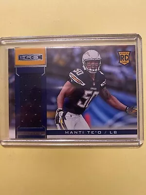 A31436 - 2013 Rookies And Stars #221 Manti Te'o Jersey • $3.95