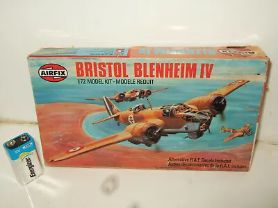 £19.85 • Buy Vintage Airfix 02027-1 Bristol Blenheim 1V Model Kit In 1:72 Scale. `