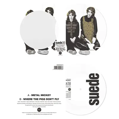 Suede Metal Mickey 30th Anniversary Limited Picture Disc 7  Single New Sealed • £15.99