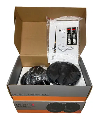 MB QUART Discus - DK1-116 - 6.5  2-Way Coaxial Car Speakers - New In Box • $74.99