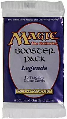 Legends Booster Pack (Loose) (ENGLISH) FACTORY SEALED MAGIC MTG ABUGames • $549.99