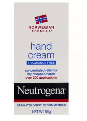 4× Neutrogena Norwegian Hand Cream Fragrance Free 56g OzHealthExperts  • $39.99