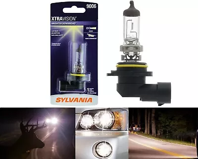 Sylvania Xtra Vision 9006 HB4 55W One Bulb Fog Light Replacement Lamp Plug Play • $14