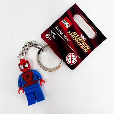 LEGO Spider-Man Marvel Super Heroes Keyring Keychain 850507 Brand New Spiderman • £9.45