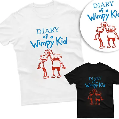 Diary Of A Wimpy Kid T Shirt Maths Day Fancy Dress Costume Children Tee Top • £7.99