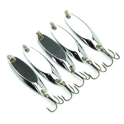 Hightower Tackle Company's 10 New Kastmaster Style 1/2 Oz Silver Spoon • $20