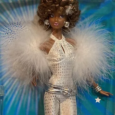 Barbie Collector Pink Label Celebrate Disco Ball African-American Steffi ~ New • $359