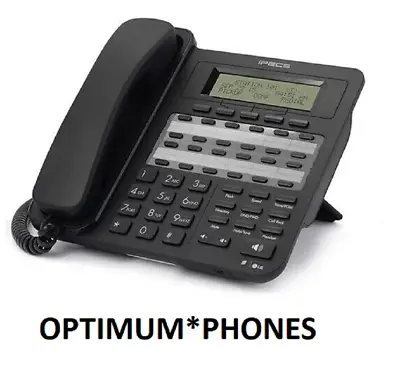 LG IPECS LDP-9224D 24 Button Display Digital Corded Telephone In Black • £23.99
