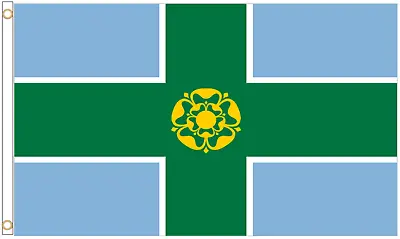 £6 • Buy Derbyshire Polyester Flag - Choice Of Sizes