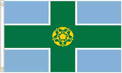 £6 • Buy Derbyshire Polyester Flag - Choice Of Sizes