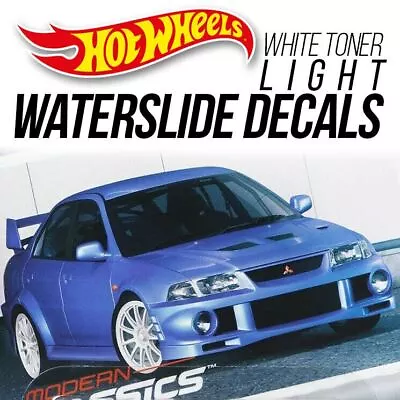 $7.99 • Buy Hot Wheels LANCER EVO 6 VI Head Tail Light WaterSlide Decal 1/64 Scale Custom