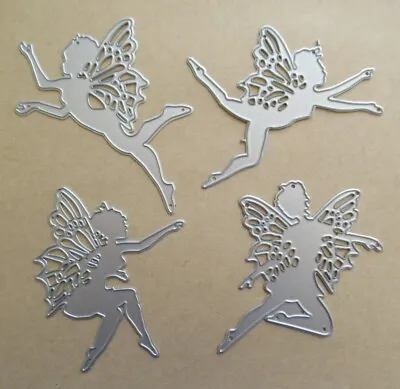 Set Of 2 Fairy Silhouette Metal Die Cutters / 2 Different Sets To Choose • £4.15