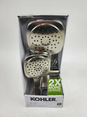 $34.95 • Buy Kohler Adjuste 3-in-1 Multifunction Showerhead, Brushed Nickel, R31250-G-BN