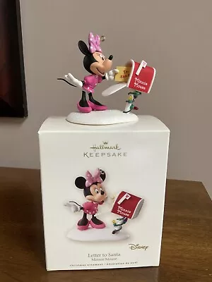 Hallmark Keepsake 2008 Minnie Mouse “Letter To Santa” Christmas Ornament ~ New • $13