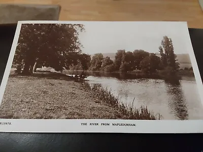 £1.99 • Buy The River Thames From Mapledurham Near Pangbourne  & Reading,  Bridge House RPPC
