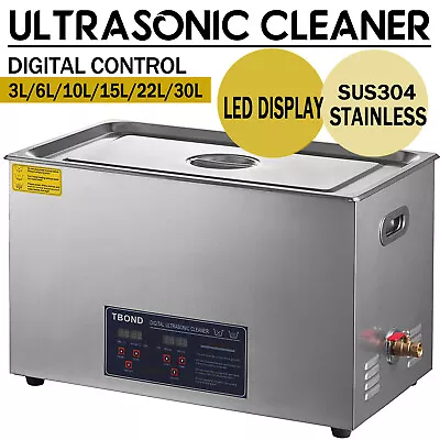 2L To 30L Digital Ultrasonic Cleaner Cleaning Equipment Industry Heated W/ Timer • $102.90