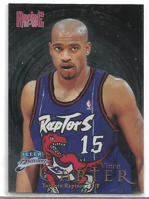 1999 Fleer Brilliants Rc Vince Carter #105 Raptors (b) • $5