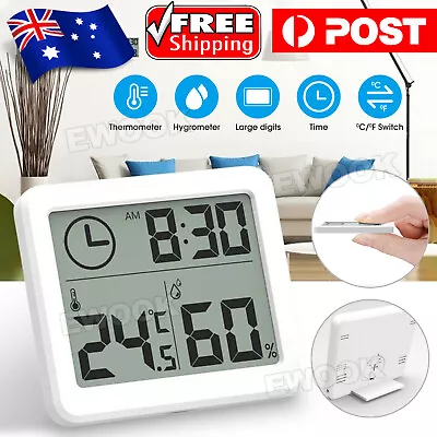 2024 Digital Thermometer Humidity Meter Room Temperature Indoor LCD Hygrometer • $8.85