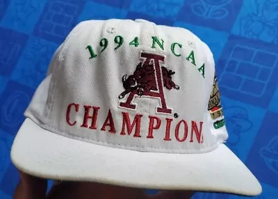 Arkansas Razorbacks 1994 NCAA Basketball Champions Vintage Starter SnapBack Hat • $49.99