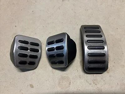 ‘00 - ‘06 Mk1 Audi TT Aluminum Pedal Cover Set Manual Trans Quattro 3 Piece OEM • $54.99