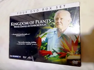Kingdom Of Plants DAVID ATTENBOROUGH 4 DVD Box Set - Sealed • £9.99