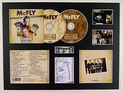 McFLY - Signed Autographed - MEMORY LANE - Album Display 2 • £40