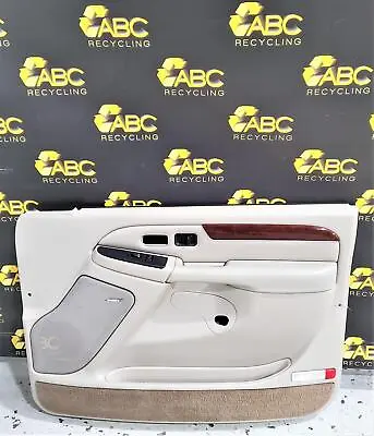 2005-2006 Cadillac Escalade Right Front Door Trim Panel Shale OEM • $155