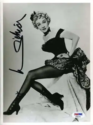 Marlene Dietrich Hand Signed Psa Dna Certed 8x10 Photo Autograph Authentic • $166