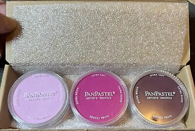Pan Pastel Magenta Tint Set Of 3 Tones Very Lightly Used Size 9ml - Extra Suave • £16