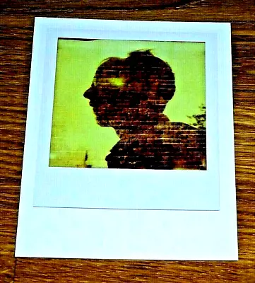 The Impossible Spectrum Project Photograph Postcard ~ Silhouette On A Brick Wall • £1.50