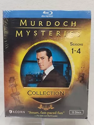 Murdoch Mysteries: Seasons 1-4 Collection [New Blu-ray] 📦  • $63.96