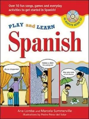 Play And Learn Spanish (Book + Au... By Summerville Marcela Mixed Media Product • £4.73