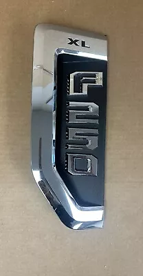 2017-2023 Ford F250 F-250 XL Chrome Fender Emblem Left LH Driver Side OEM • $49