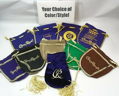 Crown Royal Bags Mini 50ml Shooter Tiny Small Size Choice Of Color / Style 4  • $4