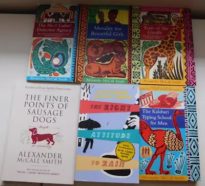 $29.99 • Buy ALEXANDER McCALL SMITH - 6 Novels