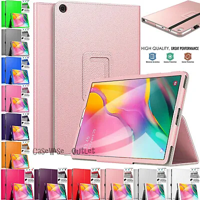 New Leather Flip Smart Stand Case Cover For Samsung Galaxy Tab A 10.1  Inch 2019 • £5.98