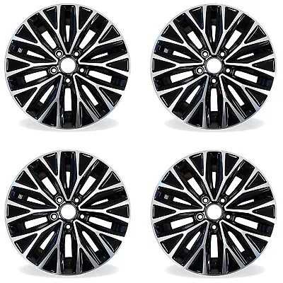 For VW JETTA OEM Design Wheel 16  19-21 Set Of 4 Machined Black RIM 70044 • $561.96