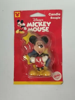 Vintage Collectible Wilton Mickey Mouse Cake Candle Disney  • $12.99