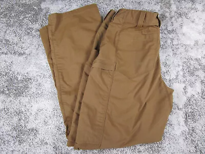 5.11 Tactical Pants Mens 34x32 Brown Work Cargo Regular Fit • $29.49
