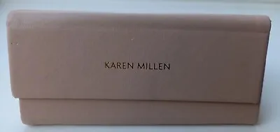 Karen Millen Spectacle / Glasses Case With Cleaning Cloth. Used Good Condition • £5