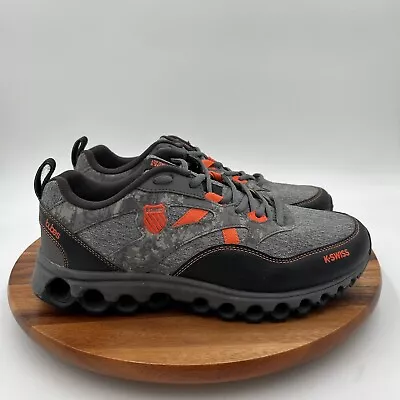 Sz 11 K-Swiss Tubes Trail 200 Men’s Running Shoes | Grey / Multi | 07437056xwlow • $27.95