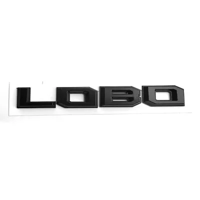 1 OEM LOBO Emblem Tailgate Badge Fits F150 LOBO XLT Lariat  GL3Z-9942528-C Black • $20.05