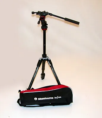 Bogen Manfrotto MVKBFRL-LIVE 47  Befree Live  Tripod Lever W/ MVH400AH Head *GR8 • $178.88