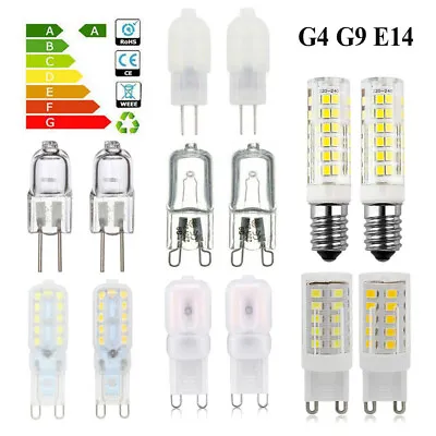 £3.87 • Buy G4 G9 E14 Halogen Capsule Light LED Bulbs 5W 8W 10W 20W 25W 40W Lamps 12V/220V