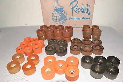 Vtg NOS VANATHANE Roller Skate LOOSE BALL WHEELS +FO-MAC +FREESTYLE +SURE GRIP • $99.99